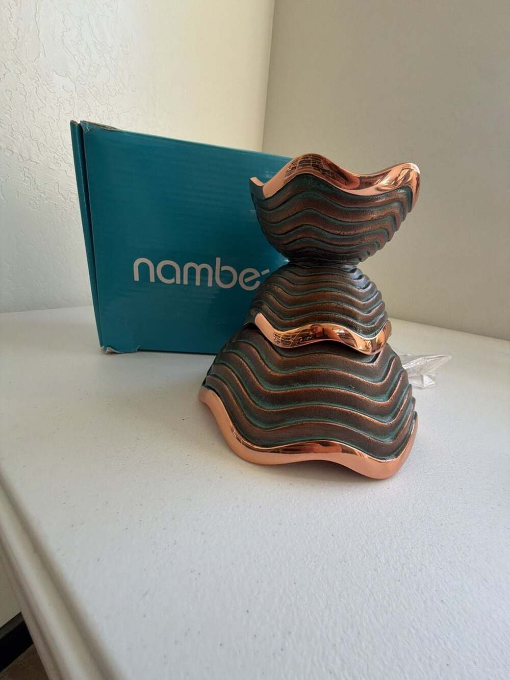 Nambe Copper Canyon Bowl Lisa Smith 2009